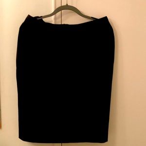 Black pencil skirt
